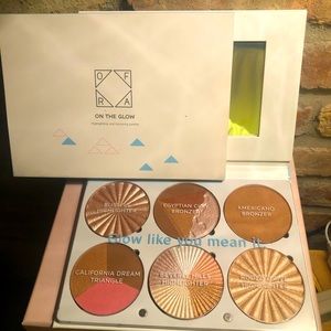 Ofra on the glow palette